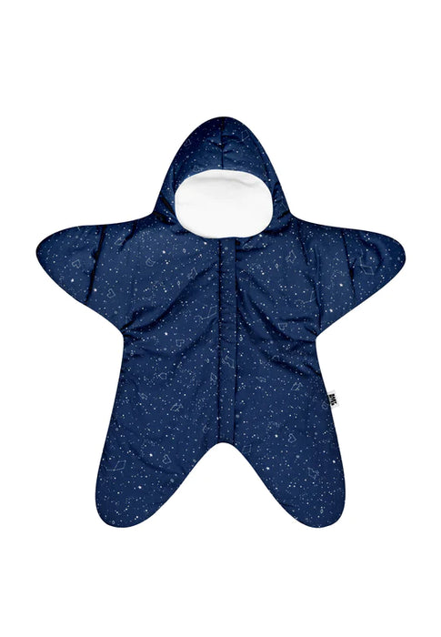 Star Overall for babies - Constellation pattern - Blue Navy ( Mid season )