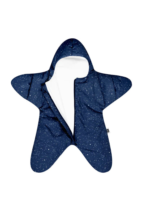 Star Overall for babies - Constellation pattern - Blue Navy ( Mid season )