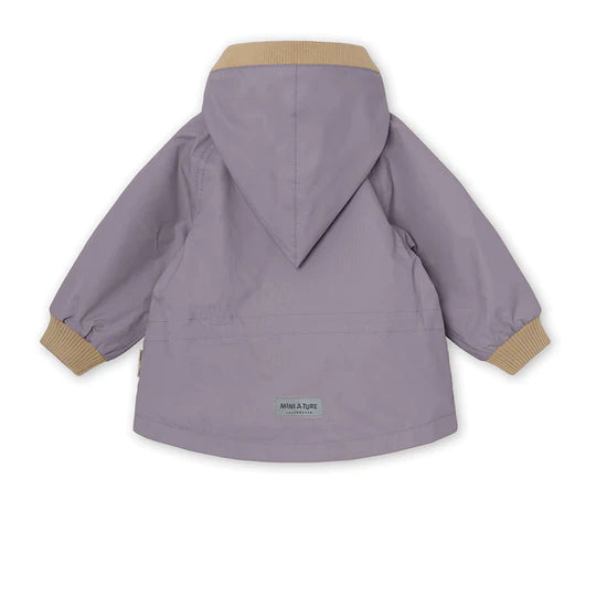 WAI FLEECE LINED SPRING JACKET. GRS-Minimal Lilac