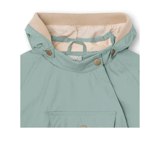 WAI FLEECE LINED SPRING JACKET. GRS-Gray Mist