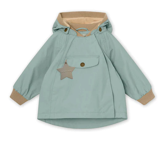 WAI FLEECE LINED SPRING JACKET. GRS-Gray Mist