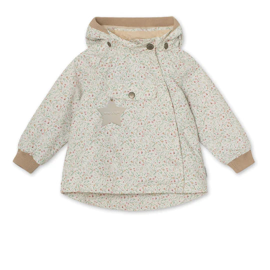 WAI FLEECE LINED PRINTED SPRING JACKET. GRS- PRINT Summer Pear