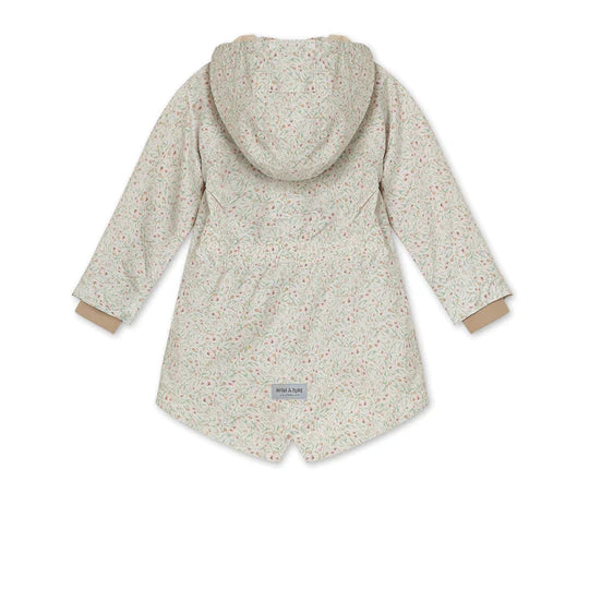 VIKAYA FLEECE LINED PRINTED SPRING JACKET. GRS-PRINT Summer Pear