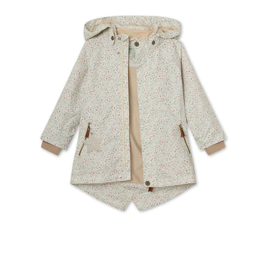 VIKAYA FLEECE LINED PRINTED SPRING JACKET. GRS-PRINT Summer Pear