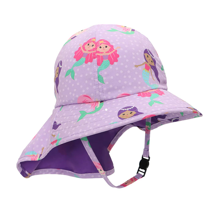 Baby/Toddler Cape Sunhat - Mermaid