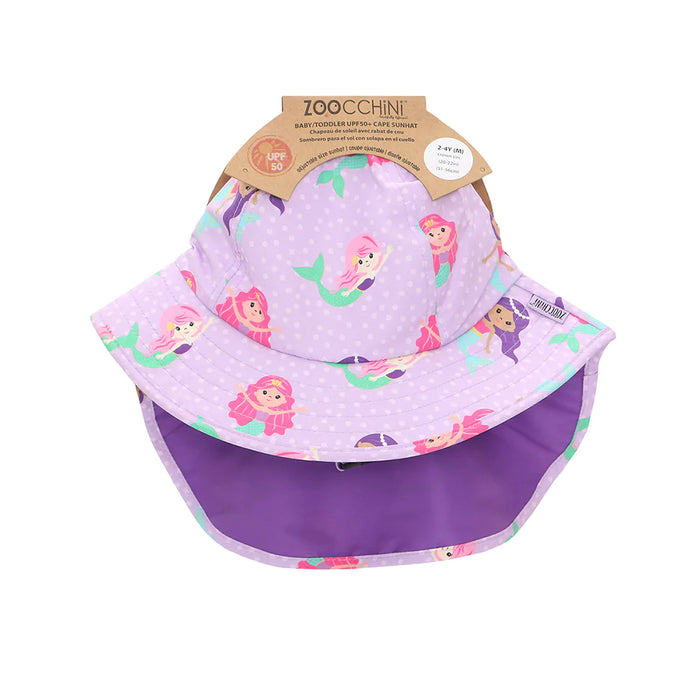 Baby/Toddler Cape Sunhat - Mermaid