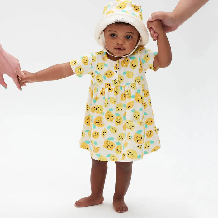 MIRA - Lemon Summer Dress