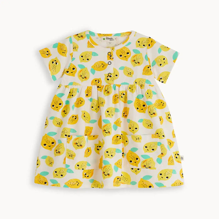 MIRA - Lemon Summer Dress