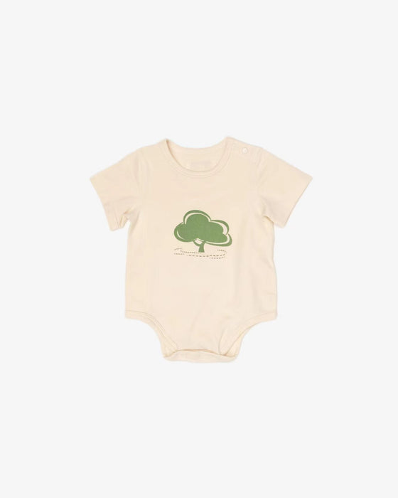 Short Sleeve Thermochromic Tree Bodysuit