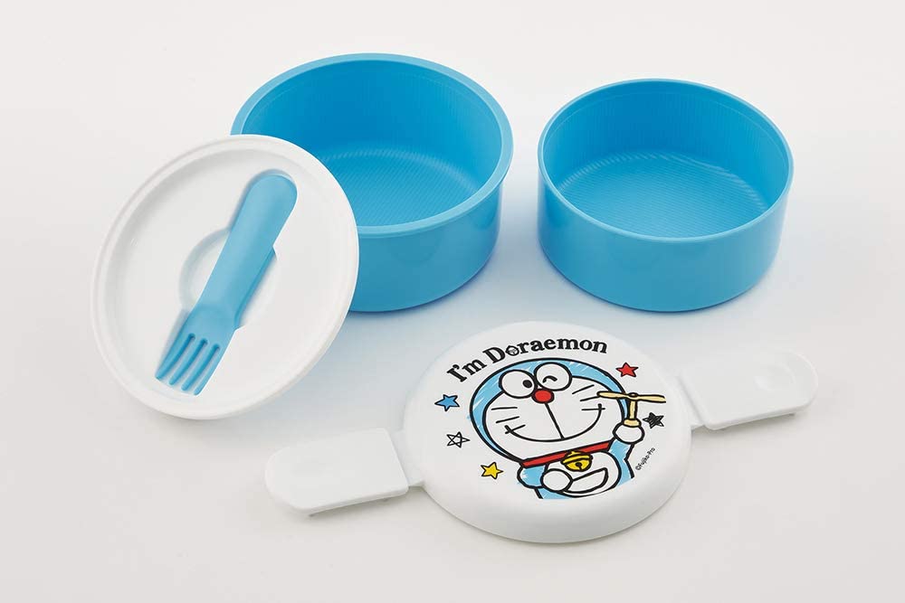 Round Lunch Box (500 ml) Doraemon Secret Tool