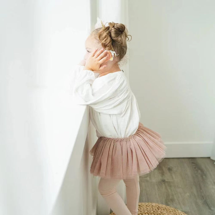 Frill Tutu Blush/Blush Glinda over Ivory - Infant