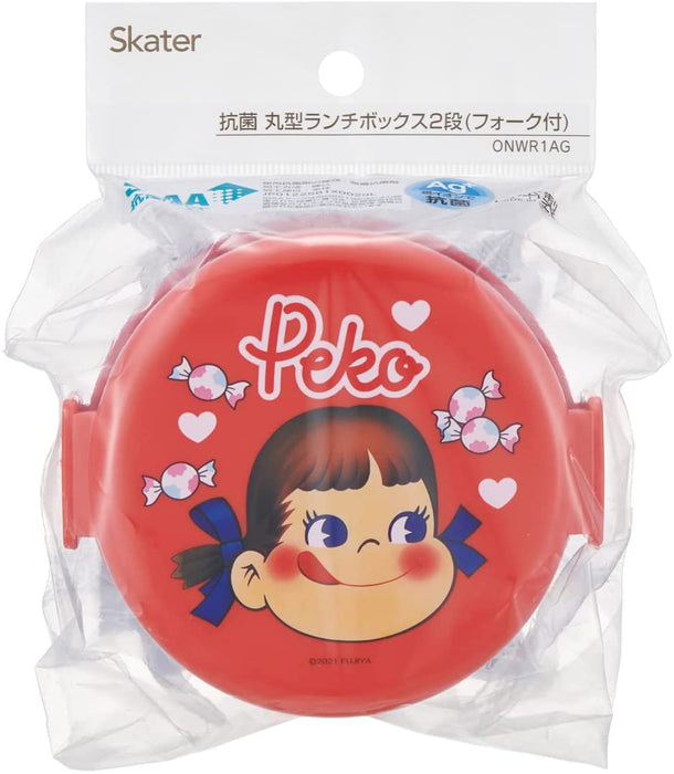 Round Lunch Box (500 ml) Peko-chan