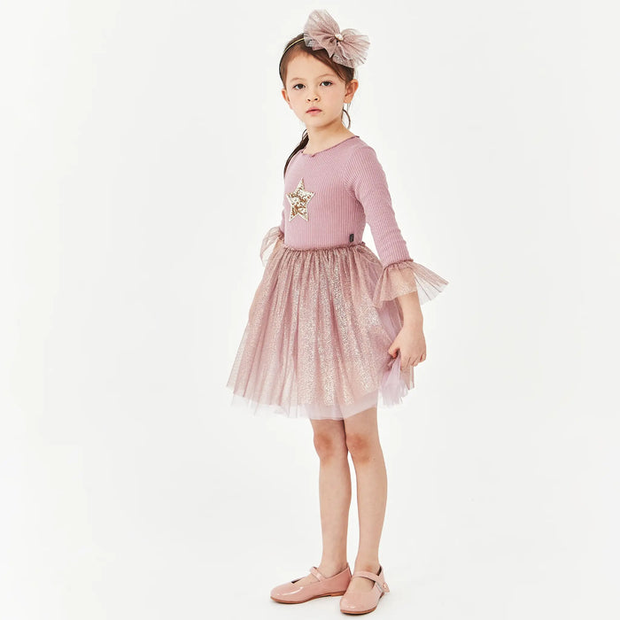 Sleeve Tutu Dress