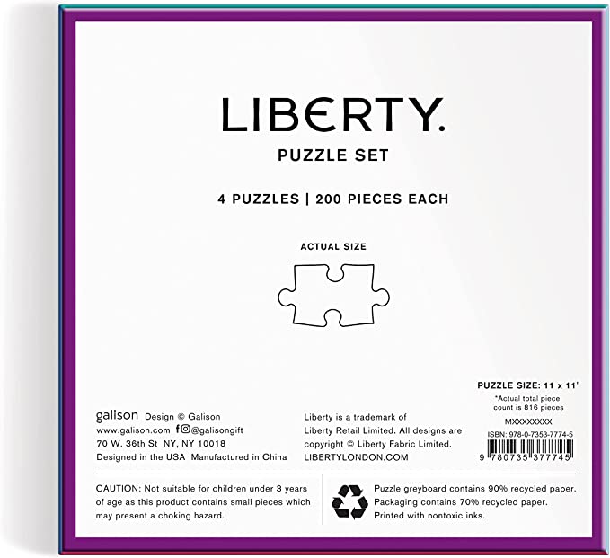 Liberty Power of Love Set of 4 Puzzles