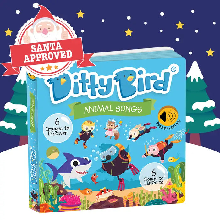 Ditty Bird Book:Animal songs incl.Baby Shark
