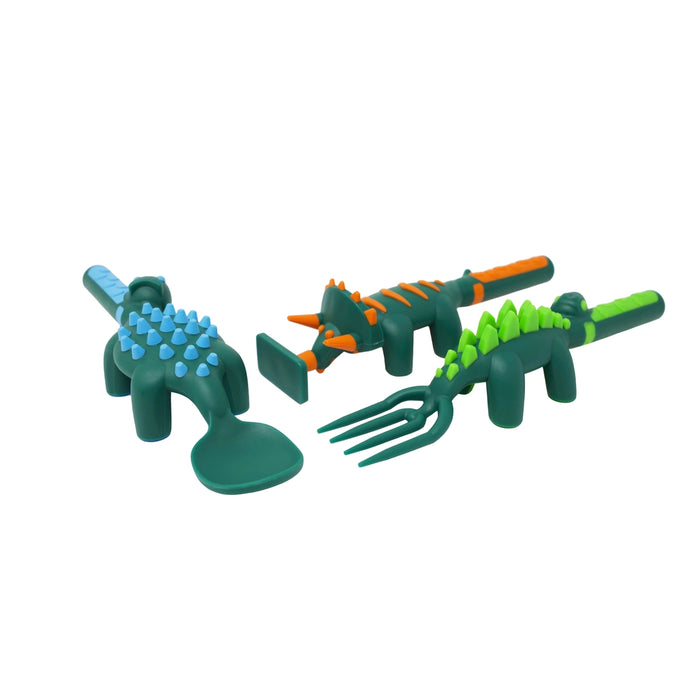 Set of 3 Dino Utensils