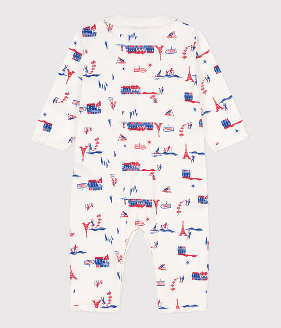 PARIS THEMED FOOTLESS COTTON SLEEPSUIT