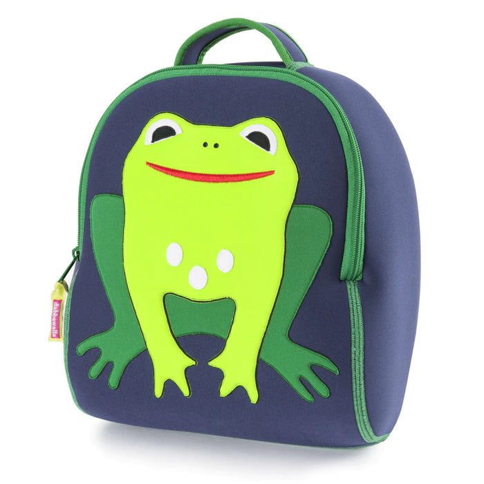 Machine Washable Preschool Backpack-Froggie