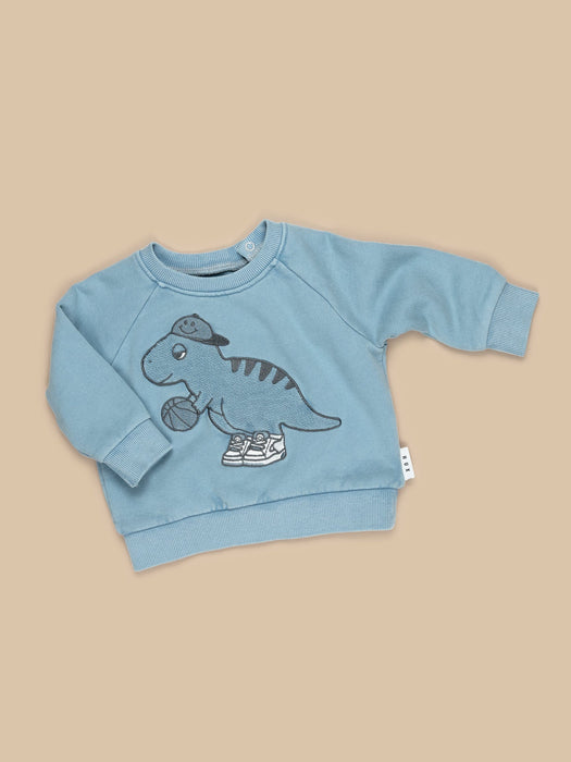 B-BALL DINO SWEATSHIRT AND PANTS
