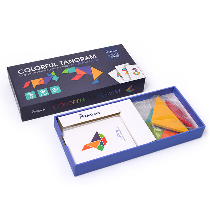 Colorful Tangram Puzzles – Ages 4+