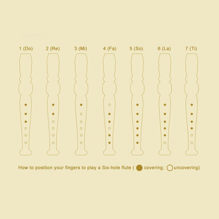 Wooden Vertical Flute