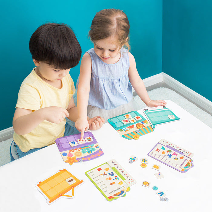 Shopping List Board Game – Ages 3+