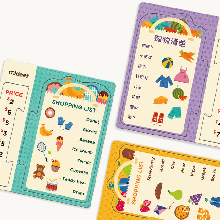 Shopping List Board Game – Ages 3+