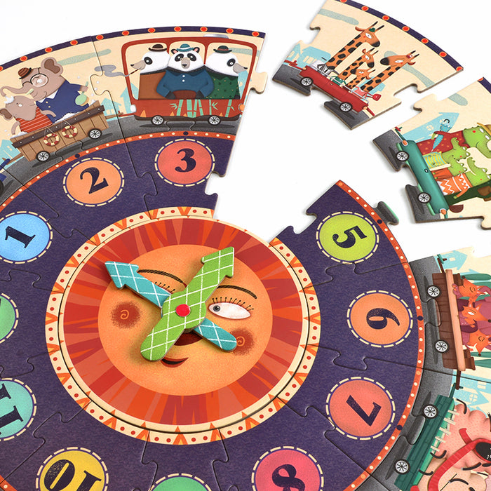 My Time Travel Jigsaw Puzzle Clock – 25 Pieces