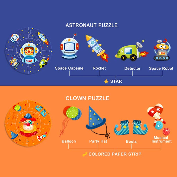 Who Am I ? Occupations Puzzle – 30 Pieces