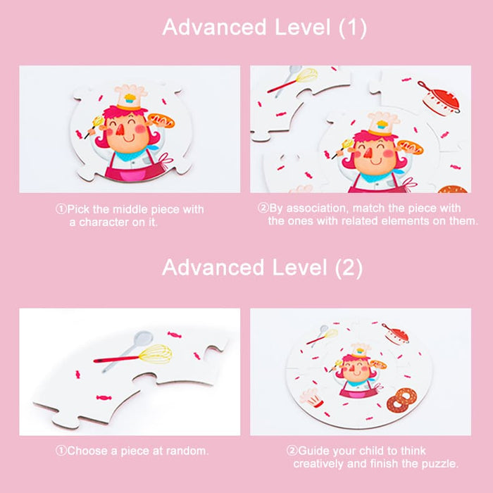 Who Am I ? Occupations Puzzle – 30 Pieces