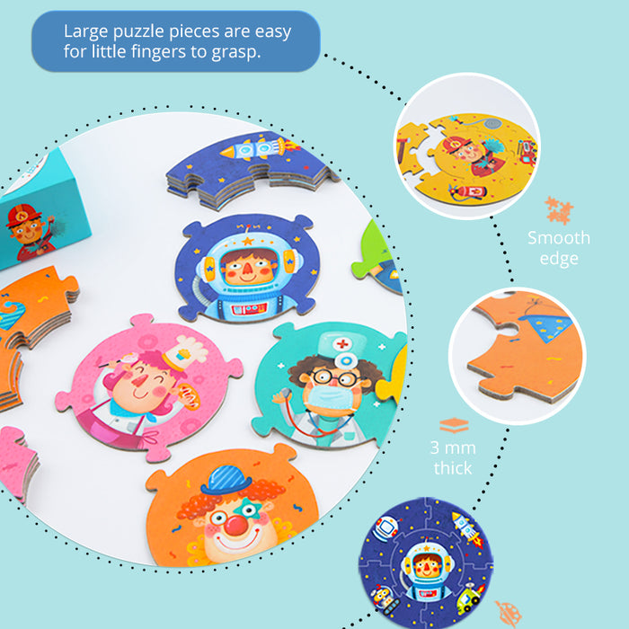 Who Am I ? Occupations Puzzle – 30 Pieces