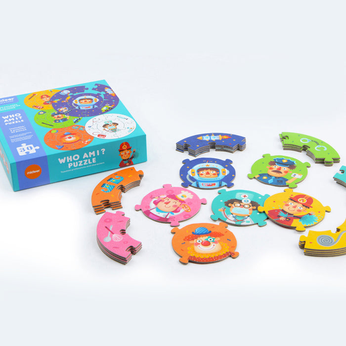 Who Am I ? Occupations Puzzle – 30 Pieces