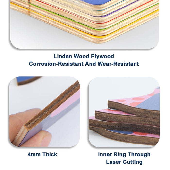 Discover Fun – Early Learning Wooden Puzzles – 24 Pieces