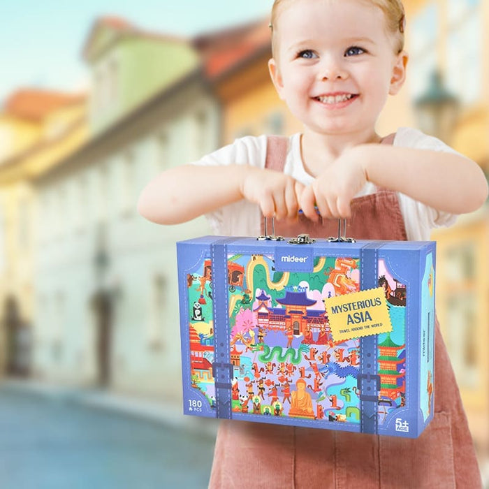 Travel Around the World Jigsaw Puzzle – Asia