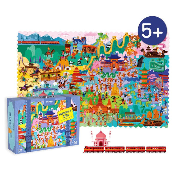 Travel Around the World Jigsaw Puzzle – Asia