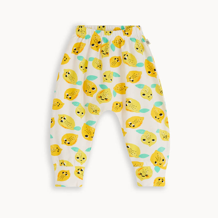 PALAZZO - Lemon Hareem Pant