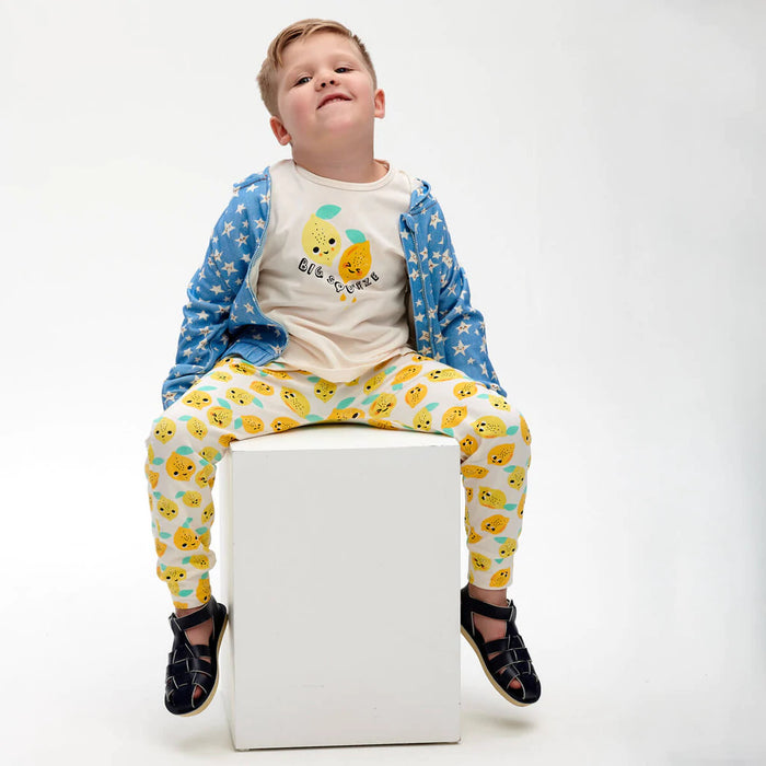 PALAZZO - Lemon Hareem Pant