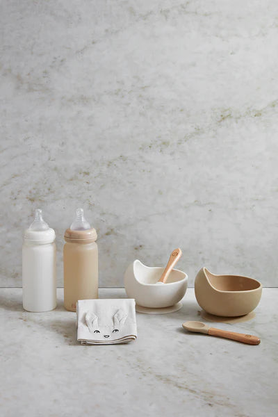 Silicone Bowl Set - Blushing Pink