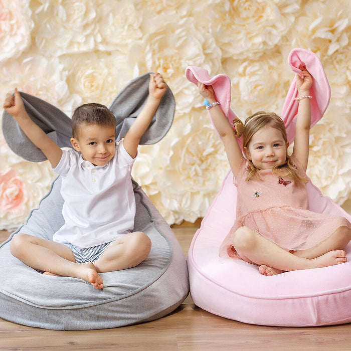 Beanbag Bunny - Gray