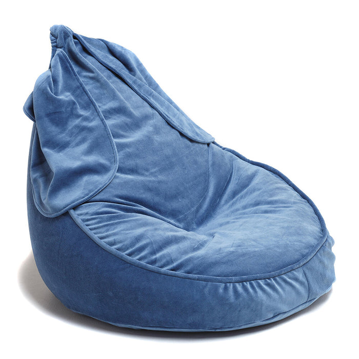 Beanbag Bunny - Velvet Deep Blue