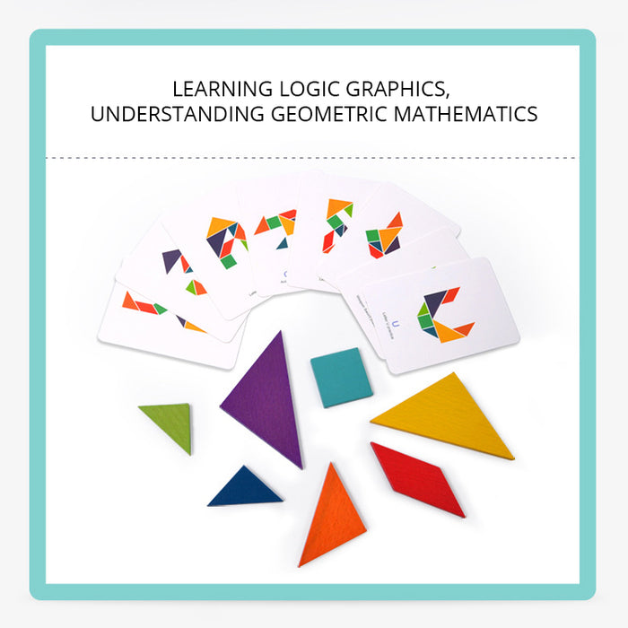 Colorful Tangram Puzzles – Ages 4+