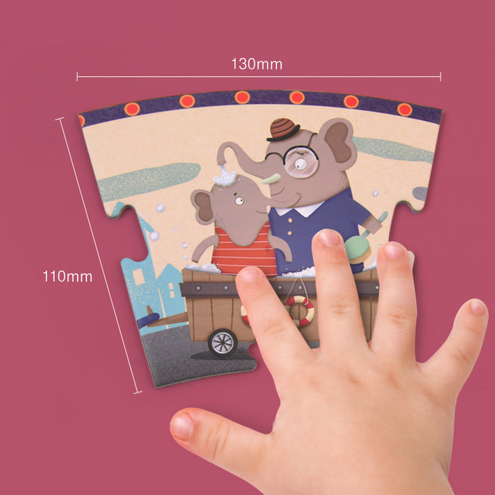 My Time Travel Jigsaw Puzzle Clock – 25 Pieces