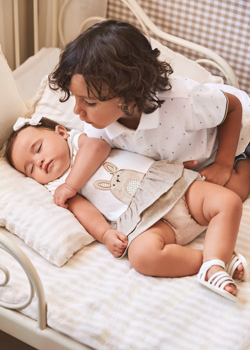 Printed Motif Dress Newborn