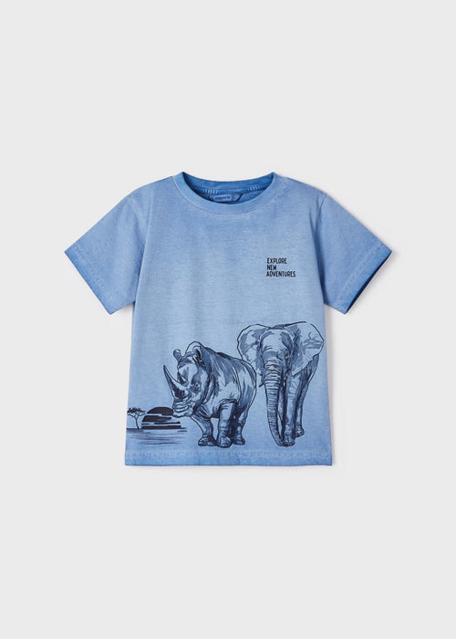 Printed Motif T-shirt Boy